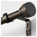 Oneach Antique Brown Curtain Rods for Windows 28 t