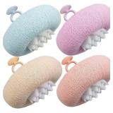 4Pcs New Upgrade 2-in-1 Sunflower Bath Ball, Ultra