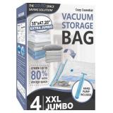 Cozy Essential Vacuum Storage Bags, 80% Compressio