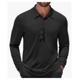 Men's Long Sleeve Polo Shirt