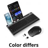 Wireless Keyboard and Mouse Combo, Full Size Ergon