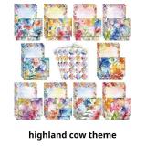 TaoBary 160 Pcs Stationery Paper Set 50 Double Sid