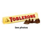 Lot of mixed toblerone bars (100g)