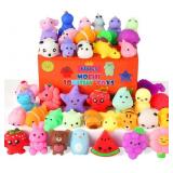 60 Pack Mochi Squishy Toys, Kawaii Squishies Mini