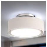 KODA Duo-Mount Fabric Drum Ceiling Light