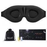 MZOO Sleep Eye Mask for Men Women, 3D Contoured Cu