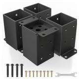 $122 QZER 4 4 Post Base, Inner Size 3.5''x3.5'' De