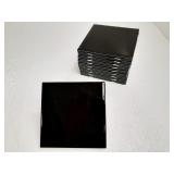 4 in Black Ceramic Tile 4.25 inch Shower Bathroom