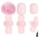 2 Pack Professional Wireless Lavalier Microphone f