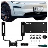 Upgraded No Drill Front License Plate Holder for 2