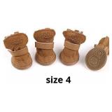 URBEST Dog Shoes with Hook Loop Closure Booties Pe