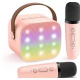 YLL Mini Karaoke Machine for Kids Adults, Bluetoot