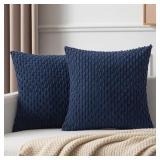Kevin Textile Set of 2 Decorative Pillow Cover Sol