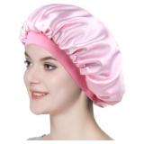 Alnorm Silky Satin Bonnet with Premium Elastic Ban