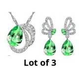 Butterfly Pendant Set