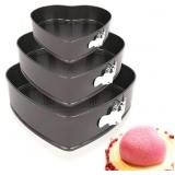 Heart Cake Baking tray with detachable bottom hear