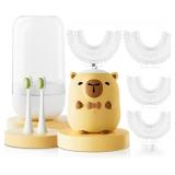 Kids Electric Toothbrush U Shaped - Cartoon Capyba