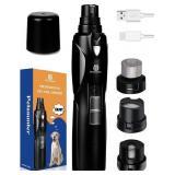 Dog Nail Grinder, 2-Speed and LED Light, Powerful