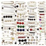 TIHOOD 110PCS Pearl Brooch Pins Women Decorative S