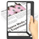 5X Full Page Magnifying Glass for Reading, Lightwe