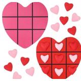 2 Set Valentine's Day Tic Tac Toe Game Include 2 P