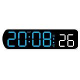 Digital Alarm Clock with LED Screen Jump Second Co