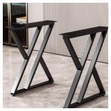 $189 Metal Industrial Dining Modern Table Legs Des