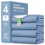 Washable Underpads, Heavy Absorbency Reusable Inco
