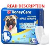 Honey Care All-Absorb A26 Disposable Male Dog Wrap