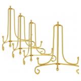 LIONWEI LIONWELI 4 Inch Gold Iron Plate Stand Hold