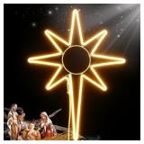 $130 Enhon 24 Inch Large Star of Bethlehem Light,