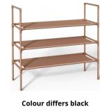 Sakugi Shoe Rack with Non-Woven Fabric - 3-Tier Sh