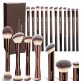 MAANGE 20 Pcs Makeup Brushes with Gift Box, Double