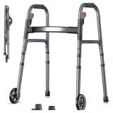 Folding Walker for Seniors, Rolling Walker with 8
