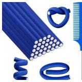 Syhood 30 Pcs 7' Flexible Curling Rods Twist Foam