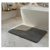 $107 Premium Stone Bath Mat Diatomaceous Earth Ult