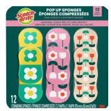 Scotch-Brite Non-Scratch Pop-Up Sponges, Pack of 1