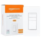 Amazon Basics Smart Dimmer Switch, 3-Way, Works wi