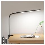 Lepro Clip on Desk Lamp, LED Reading Light, Dimmab