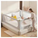 $140 EAQ 3 Pack Baby Guard Bed Rails for Toddlers-