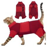 Cat Anxiety Jacket, Adjustable Cat Anxiety Suit wi