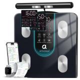 $120 arboleaf Smart Body Weight Scale, BIA Dual Fr