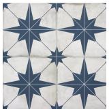 The Tiles Plaza Peel and Stick Encaustic Backsplas