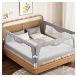 $170 Baby Bed Rails for Toddlers, Adjustable Heigh