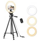 Sensyne 10' Ring Light with 50' Extendable Tripod