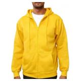 Men's Full Zip Hoodie Fleece Long Sleeve Hooded Sw