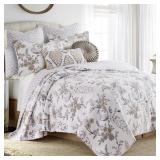 $250 Levtex Home Pisa Reversible King/Cal King Qui