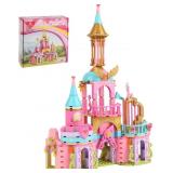 BIZNESMEN Fantasy Princess Castle Building Set, Cr