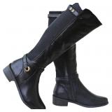 Women Knee High Riding Boots Fall Winter Wide Calf