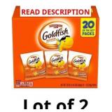 Pepperidge Farm Goldfish Cheddar Crackers Multipac